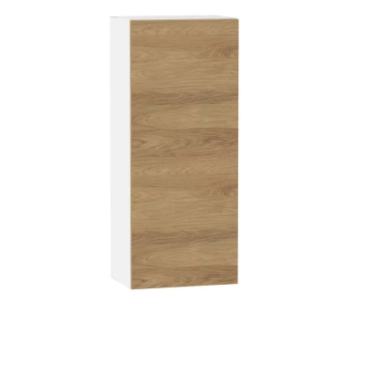 ADAMA konyhaszekrény polcokkal - szélesség 45 cm, natúr hickory / fehér