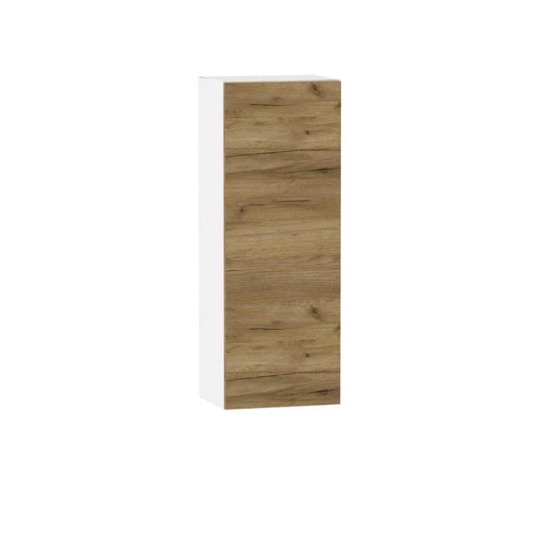 ADAMA konyhaszekrény polccal - szélesség 40 cm, artisan tölgyfa arany / fehér