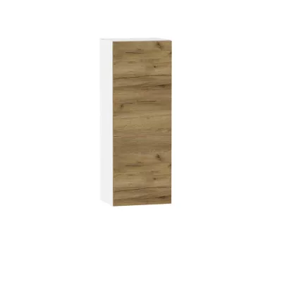 ADAMA konyhaszekrény polccal - szélesség 40 cm, artisan tölgyfa arany / fehér