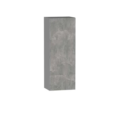 ADAMA konyhaszekrény polccal - szélesség 40 cm, világos műbeton / szürke