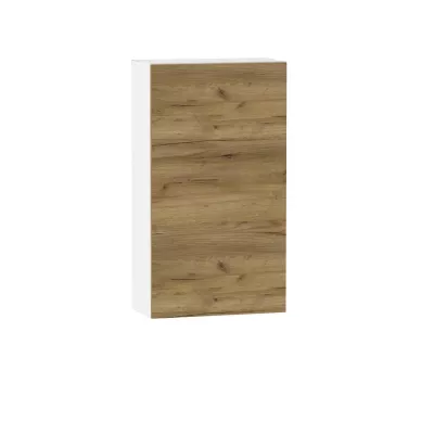 ADAMA konyhaszekrény polccal - szélesség 60 cm, artisan tölgyfa arany / fehér