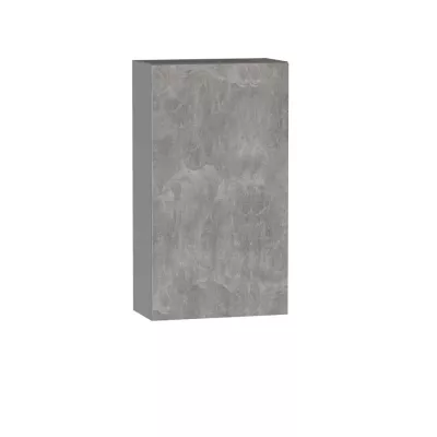 ADAMA konyhaszekrény polccal - szélesség 60 cm, világos műbeton / szürke