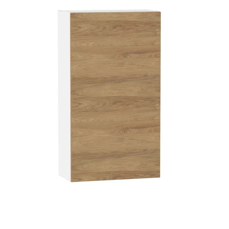 ADAMA konyhaszekrény polcokkal - szélesség 60 cm, natúr hickory / fehér