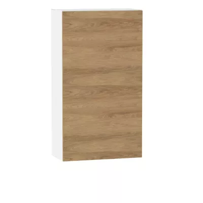 ADAMA konyhaszekrény polcokkal - szélesség 60 cm, natúr hickory / fehér