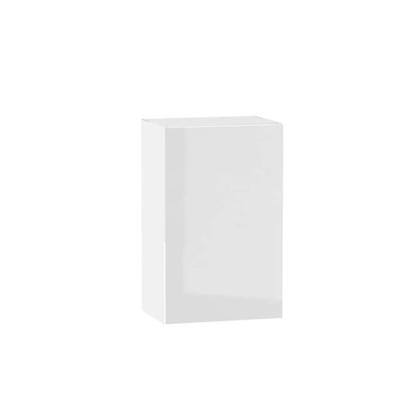 Felső konyhaszekrény ADAMA - szélesség 45 cm, fényes fehér / fehér