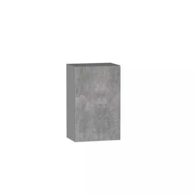 Felső konyhaszekrény ADAMA - szélesség 45 cm, világos beton atelier / szürke