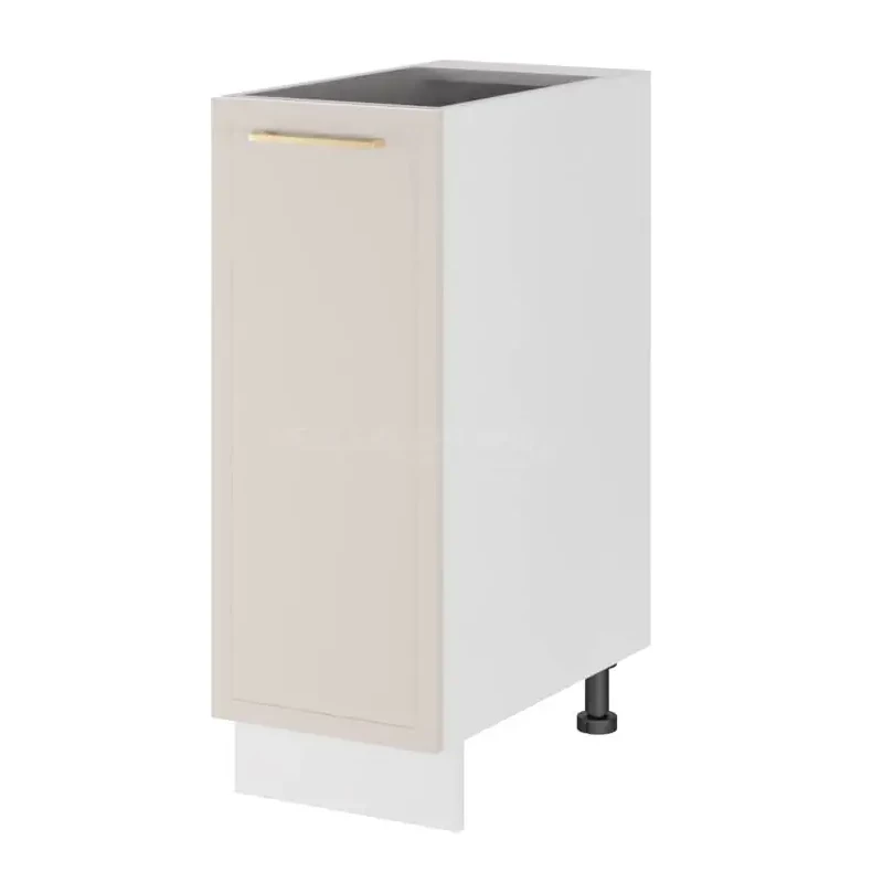 ARACY alsószekrény - szélesség 30 cm, fehér, lábak 15 cm