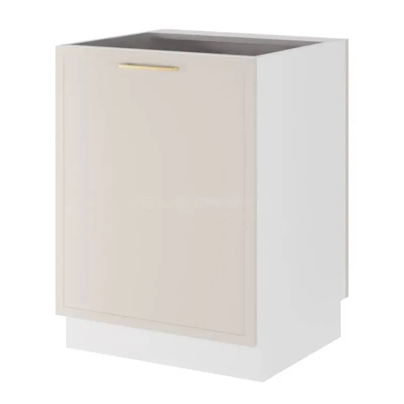 ARACY szigetszekrény - szélesség 60 cm, fehér, lábak 10 cm