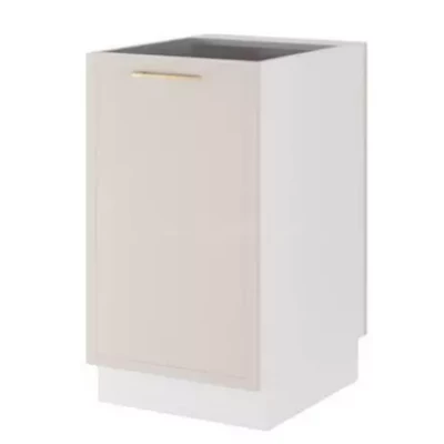 ARACY szigetszekrény - szélesség 45 cm, fehér, lábak 10 cm