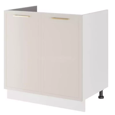 ARACY mosdószekrény - szélesség 80 cm, fehér, lábak 10 cm