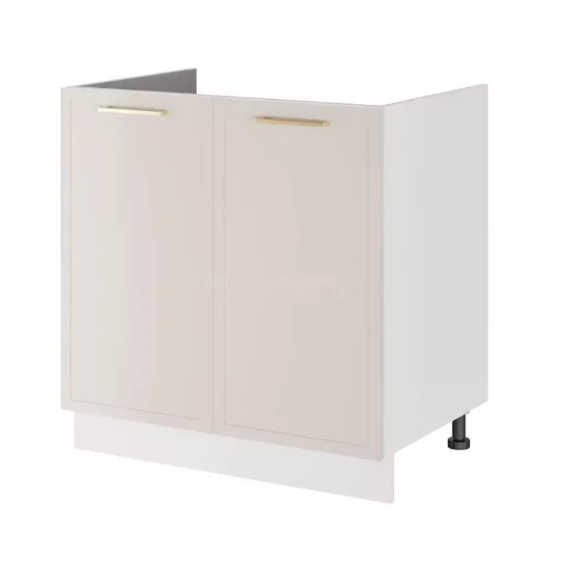 ARACY mosdószekrény - szélesség 80 cm, fehér, lábak 10 cm