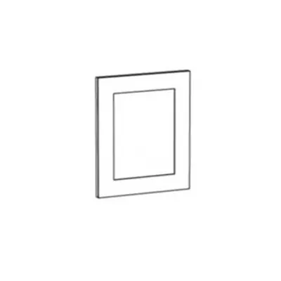 Oldalsó takarópanel felső konyhaszekrényhez ARACY - 30x36 cm, szürke