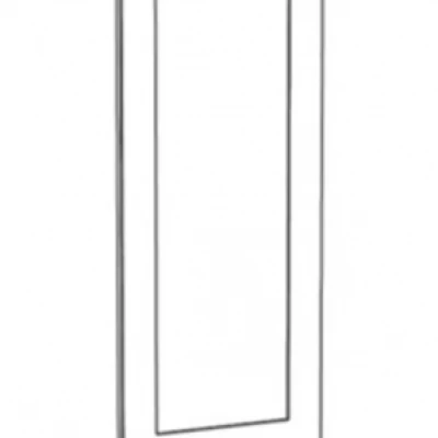 Oldalsó takarópanel felső konyhaszekrényhez ARACY - 30x72 cm, szürke