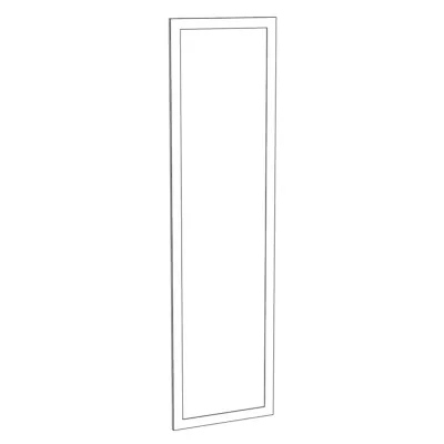 Oldalsó takarópanel ARACY konyhaszekrényhez - 56x203,7 cm, fehér