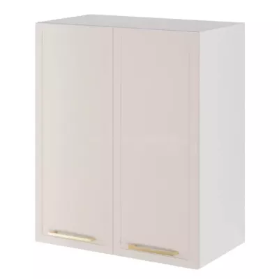 Felső kétajtós szekrény ARACY - szélesség 60 cm, fehér