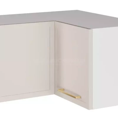 Felső sarokszekrény ARACY - szélesség 65 cm, fehér