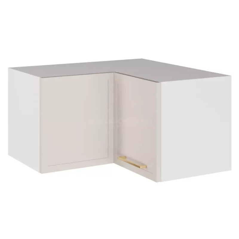 Felső sarokszekrény ARACY - szélesség 65 cm, fehér