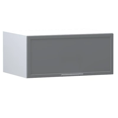 ARACY konyhai faliszekrény - szélesség 80 cm, szürke / fehér