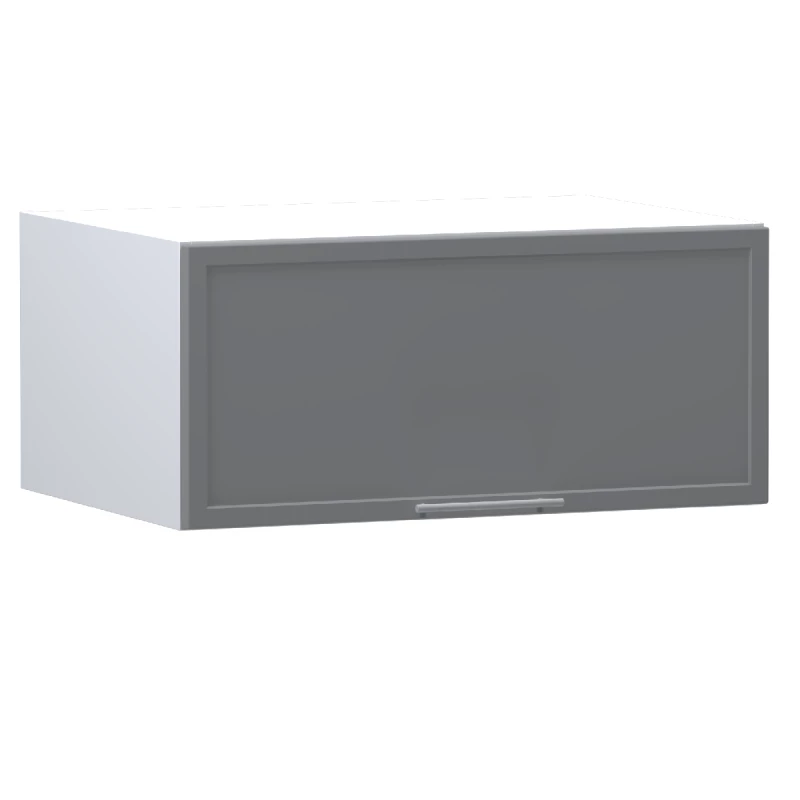 ARACY konyhai faliszekrény - szélesség 80 cm, szürke / fehér