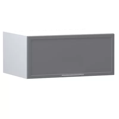 ARACY konyhai faliszekrény - szélesség 80 cm, szürke / fehér
