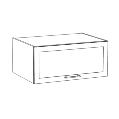 ARACY konyhai faliszekrény - szélesség 80 cm, fehér