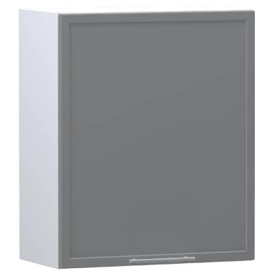 Felső szekrény csepegtetővel ARACY - szélesség 60 cm, szürke / fehér