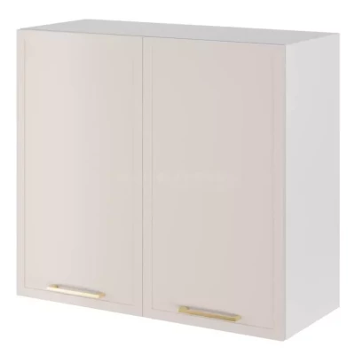 Felső szekrény csepegtetővel ARACY - szélesség 80 cm, fehér
