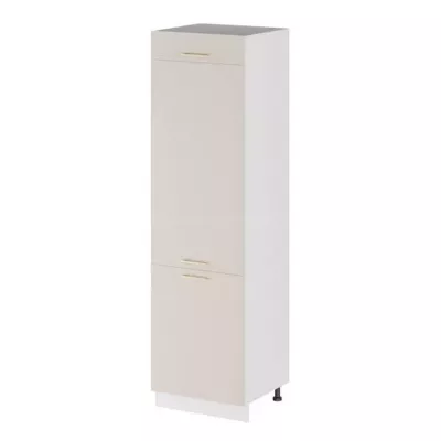 Beépített hűtőszekrény szekrény ARACY - szélesség 60 cm, fehér, lábak 15 cm