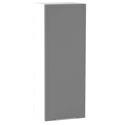 ARACY polcos konyhaszekrény - szélesség 40 cm, szürke / fehér