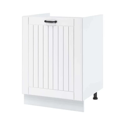 LESJA mosdószekrény - szélesség 60 cm, fehér, lábak 10 cm