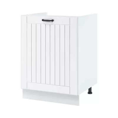 LESJA mosdószekrény - szélesség 60 cm, fehér, lábak 10 cm