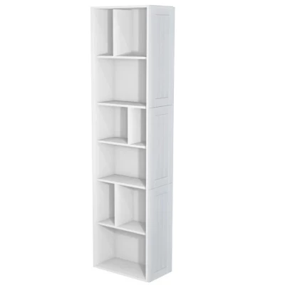 LESJA konyhai polc - szélesség 30 cm, fehér, lábak 10 cm