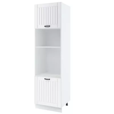 LESJA beépített konyhaszekrény - szélesség 60 cm, fehér, lábak 10 cm