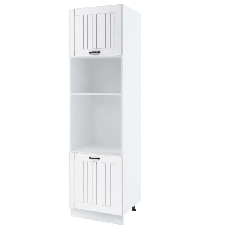 LESJA beépített konyhaszekrény - szélesség 60 cm, fehér, lábak 15 cm