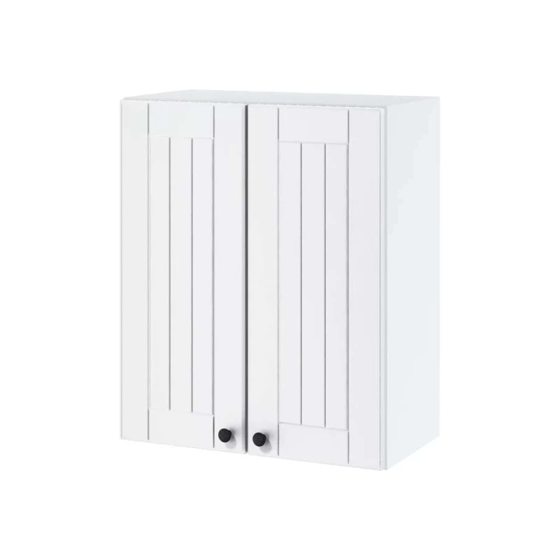 LESJA kétajtós felső szekrény - szélesség 60 cm, fehér