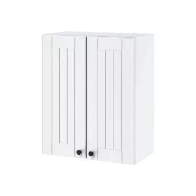 LESJA kétajtós felső szekrény - szélesség 60 cm, fehér
