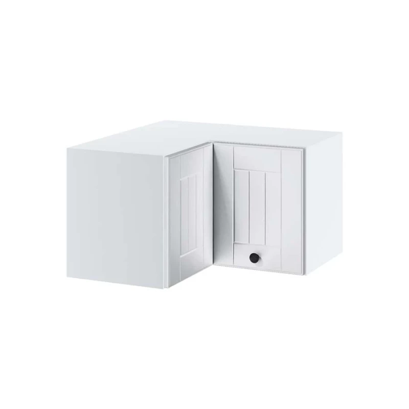LESJA felső sarokszekrény - szélesség 60 cm, fehér