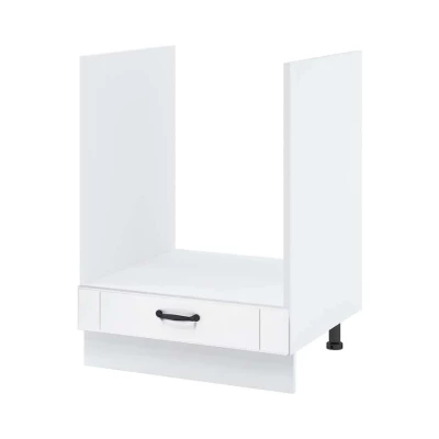 LESJA beépített sütőszekrény - szélesség 60 cm, fehér, lábak 15 cm