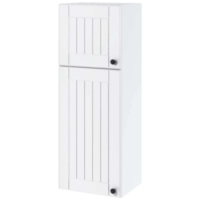 LESJA fali kétajtós szekrény - szélesség 40 cm, fehér