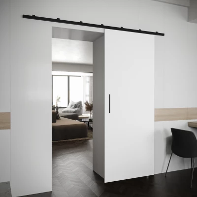 PERDITA 1 tolóajtó - 90 cm, fehér