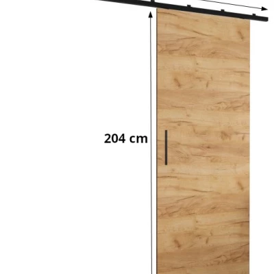 PERDITA 1 tolóajtó - 70 cm, kasmír