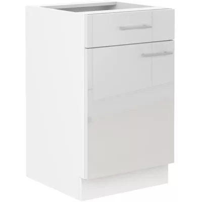 LAJLA alsószekrény fiókkal - szélesség 50 cm, fehér