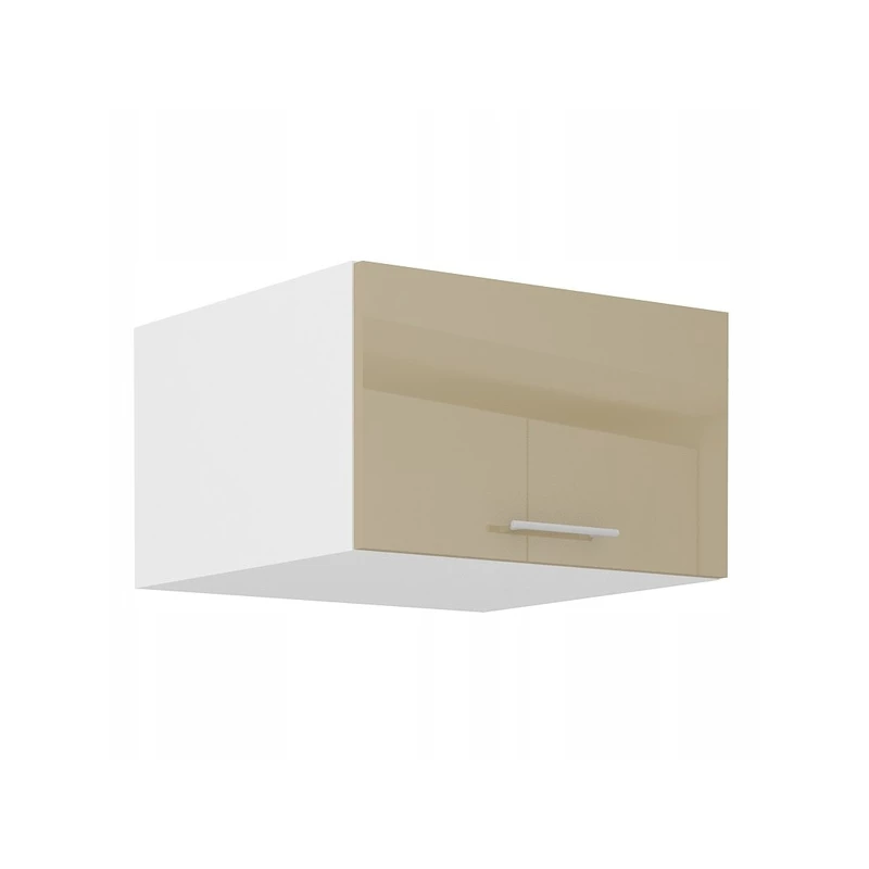 LAJLA felső mély szekrény nyílóajtókkal - szélesség 60 cm, cappuccino / fehér