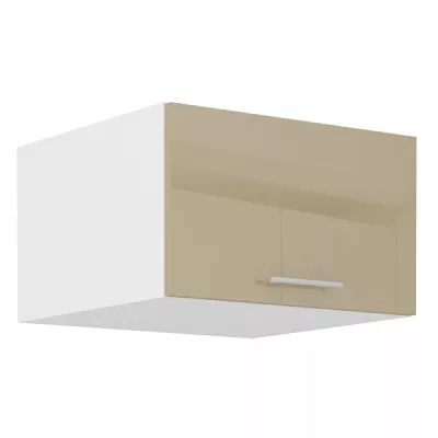 LAJLA felső mély szekrény nyílóajtókkal - szélesség 60 cm, cappuccino / fehér