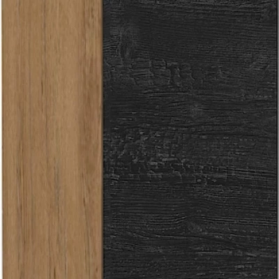 VANYA felső konyhaszekrény - szélesség 30 cm, sötét fa / lancelot tölgy