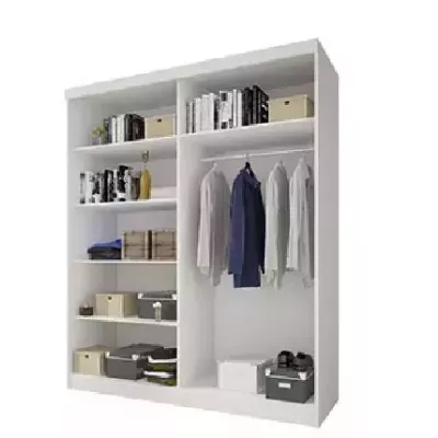 Zorea 04 modern gardróbszekrény 120 cm, sonoma tölgy, fehér