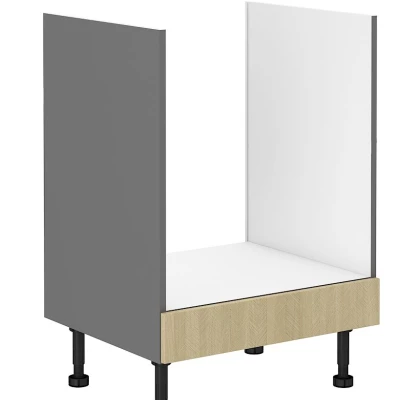 MYRIAM tűzhelyszekrény - szélesség 60 cm, mintás / antracit