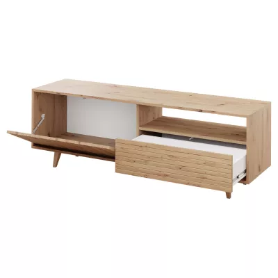 PRESIDIO TV állvány - artisan tölgyfa