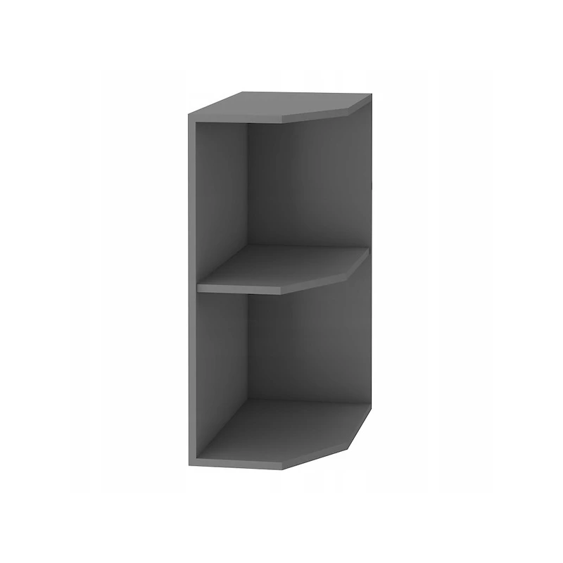 Alsó sarokszekrény PENKA - szélesség 30 cm, antracit
