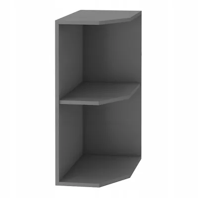 Alsó sarokszekrény PENKA - szélesség 30 cm, antracit